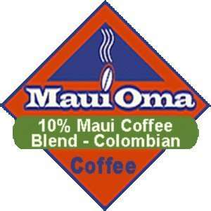 Hawaii Maui Oma Coffee 5 lb. Ground 10 % Grocery & Gourmet Food