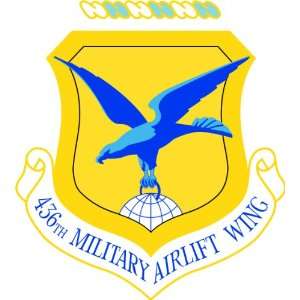  US Air Force 436th Military Airlift Wing Decal Sticker 5.5 