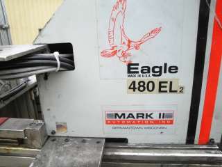 Mark 2 Automation Robotic Sprue picker Eagle 480EL2 Single Stage 