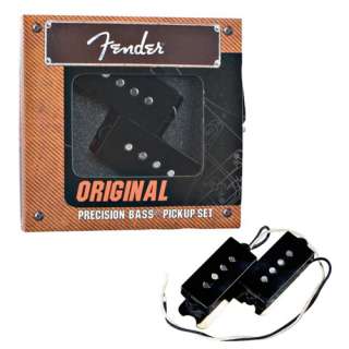 Fender Original Precision Bass P Bass Pickup in Black 717669447380 