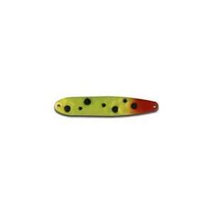  Warrior Lures Yellow Knight 3 3/8 flutter fishing 