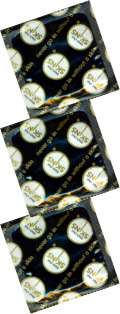 500 Skins BLACK CHOCOLATE FLAVOURED Condoms PRIVATE  
