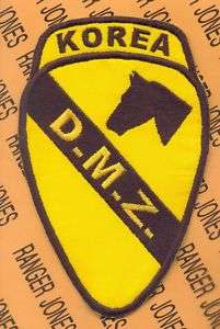 US Army 1st Cavalry Division KOREA DMZ tab patch  