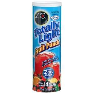 4C Totally Light Fruit Punch Drink Mix: Grocery & Gourmet Food