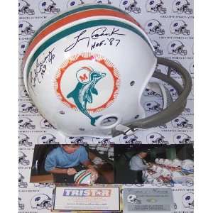  Larry Csonka & Bob Griese Hand Signed Miami Dolphins 