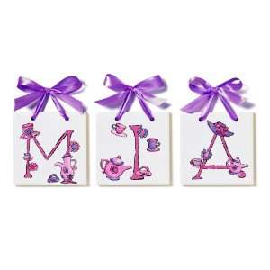 Personalized Name Tiles   Tea Party:  Home & Kitchen