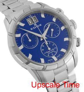 Edox Royale Chronograph Big Date Womens Luxury Watch 10019 3 BUIN