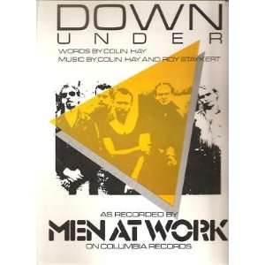  Sheet Music Down Under Men At Work 172: Everything Else