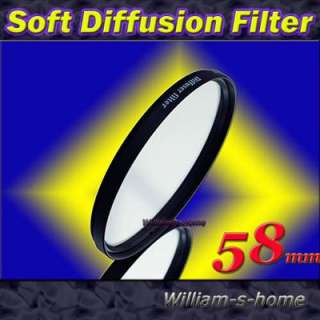 58mm Soft Focus Effect Diffusion Filter Fog Diffuser 58  