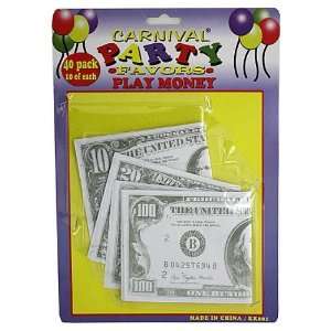 96 Packs of Giant play money (40 pieces) 