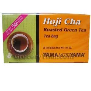 YAMAMOTOYAMA HOJI CHA Roasted Green Tea, 20 Bags x 2:  