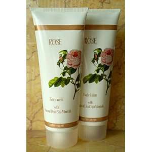   Wash & Lotion Set With Natural Dead Sea Minerals From Israel: Beauty