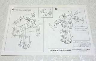 ZAMBOT 3 Aoshima 1/460 Plastic Model Kit SF Anime Robot  