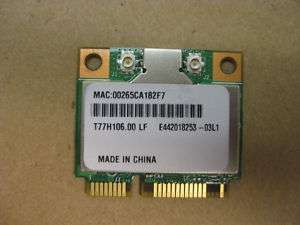 Acer Aspire ONE D250 1132 mini pci E wireless 802.11 b/  