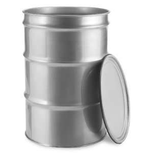  55 Gallon Open Top Stainless Steel Drum: Home Improvement
