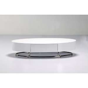 DM CT707 55 Inch Low Profile Oval Cocktail Table: Home 