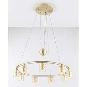 5559 Chandelier   Kreide, hand brushed/ old bronze, 220   240V (for 