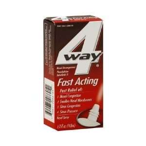 Way Fast Acting Nasal Decongestant Spray 1 oz (30 ml)