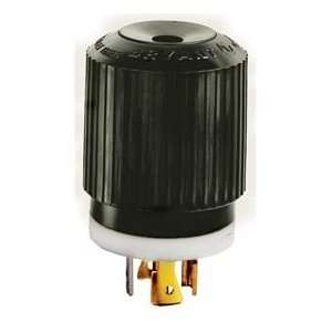   ® Plug, 20a, 3ph 120/208v Ac 400hz, Black/White: Home Improvement