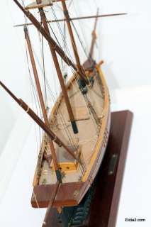 Boat model wood plank on frame  
