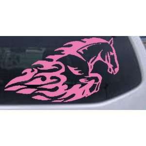  Flaming Mustang Horse Animals Car Window Wall Laptop Decal 