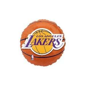  18 NBA LA Lakers Basketball Balloon   Mylar Balloon Foil 