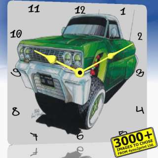 KOOLART 1191 Chevrolet Impala Lowrider Wall Clock  