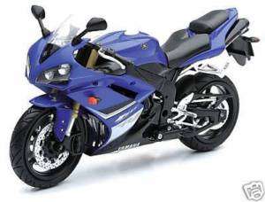 Yamaha Yzf R1 2008 1:12 Newray Diecast Motorcycle Model  
