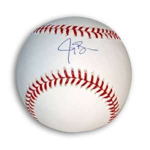  Jay Bruce Autographed/Hand Signed MLB Baseball Everything 