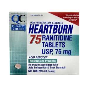  Quality Choice Non presciption Heartburn 75 Acid Reducer 