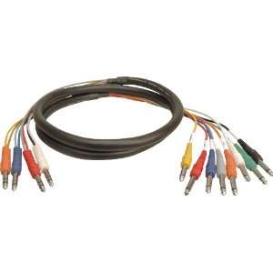  Live Wire 4 Channel TRS(M) Dual 1/4 Insert Snake 4 Meters 