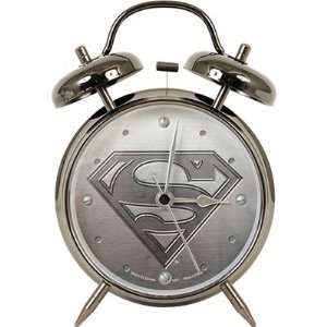 Superman Twin Bell Alarm Clock: Toys & Games