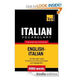   English Italian   9000 Words Andrey Taranov  Kindle Store