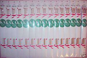 15 Size Set KA PREMIUM Bamboo Knitting Needles 14 Inch  