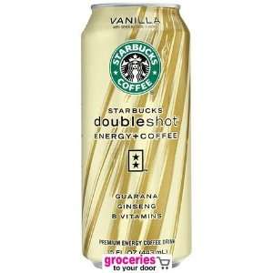 Starbucks Doubleshot, Energy+Coffee Drink, Vanilla, 15 oz (Pack of 12 