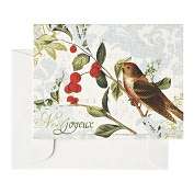 Product Image. Title: Bird Noel Joyeux Christmas Boxed Card
