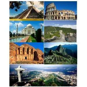  7 New Wonders of the World   1000pc Jigsaw Puzzle by Jumbo 