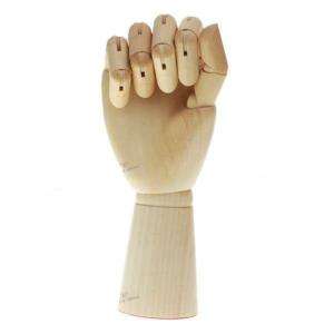 NEW Wooden 15 Joint Moveable Manikin Hand Model  