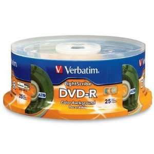  Verbatim/Smartdisk Lightscribe Direct Disc 16x Dvd R Media 
