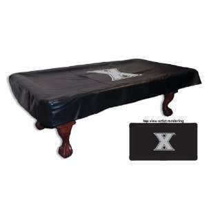  Xavier Musketeers Logo Billiard Table Cover by HBS Sports 
