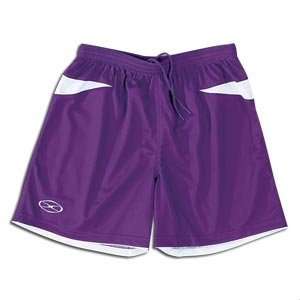  Xara Goodison Soccer Team Shorts (Pur/Wht): Sports 