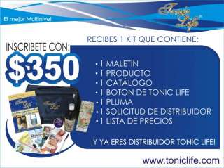 Tonic Life Distributors MLM Multi Level Marketing Home Business 