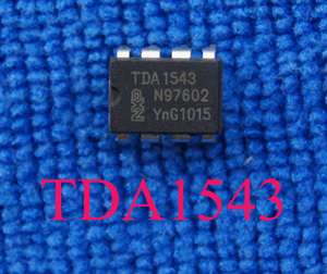 5pcs TDA1543 Dual 16 bit DAC Chip DIP 8  