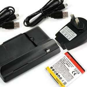 2in1 2 in 1 Main Wall Travel Battery Charger Power Cradle Dock+2X X2 