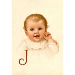 Baby Face J 20x30 poster