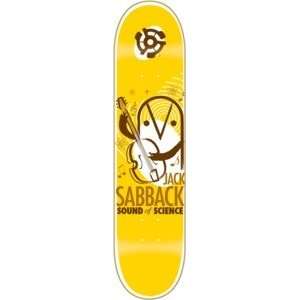  Stereo Jack Sabback SOS Skateboard Deck   8.5 x 32.5 