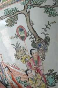 CHINESE FAMILLE ROSE VASE KANGXI 1662 1722 SUPERB  
