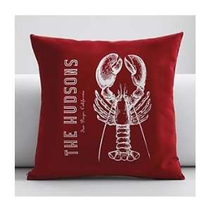  personalized lobster throw pillow cover: Home & Kitchen