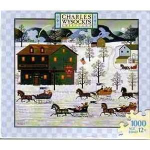  Charles Wysocki Puzzle Country Race: Toys & Games