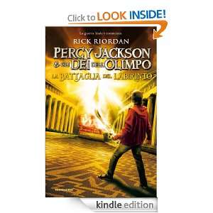 Percy Jackson e gli Dei dellOlimpo 4.   La battaglia del labirinto (I 